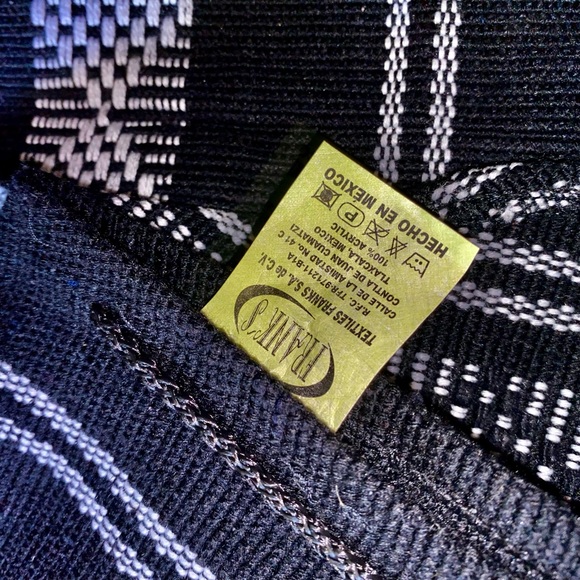 Colorful Woven Fabric Hippie Boho Backpack Bag - Picture 4 of 4